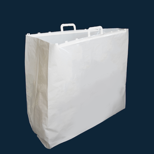 Sac plastique sale rigide