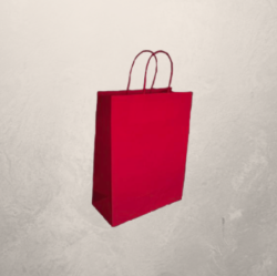 La Boutique Surfilm : Sac papier kraft rouge